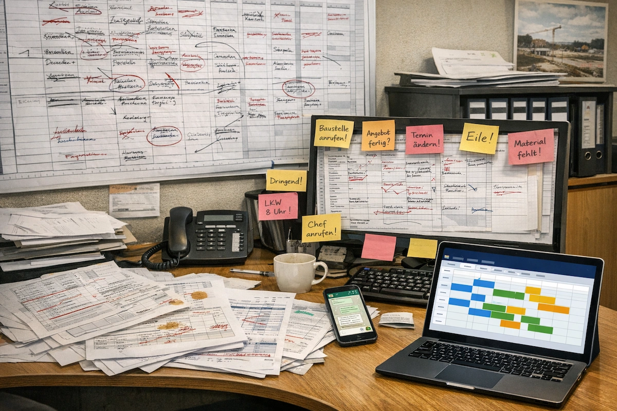 5 Warnsignale dass Ihre Baustellenplanung ein digitales Upgrade braucht